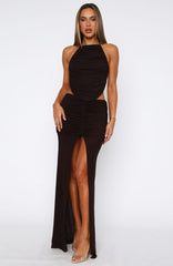 Everlasting Midi Skirt Chocolate
