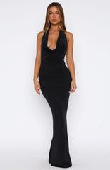 Vacation Time Maxi Dress Black