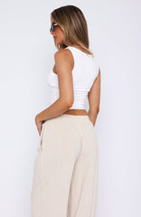 I Can Be Yours Tank Top White