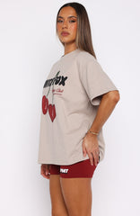 Club 14 Trinity Oversized Tee Moon